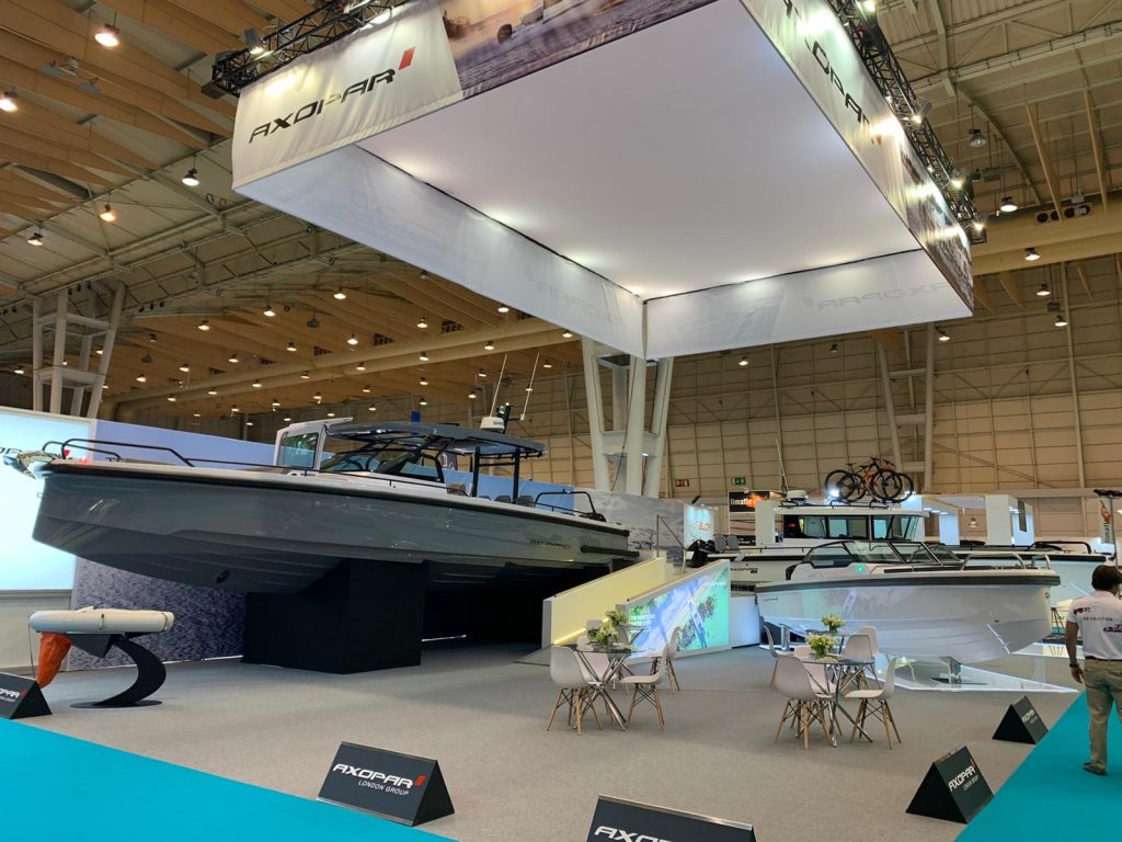 AXOPAR exhibit at Nauticampo Lisbon Boat Show 2020